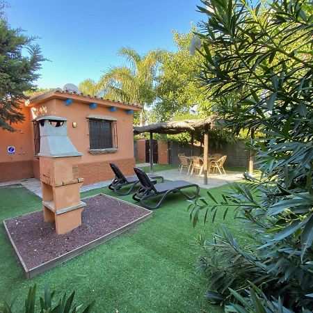 Casa Bungalows Con Jardin Privado Y Piscina Compa Cádiz Eksteriør billede