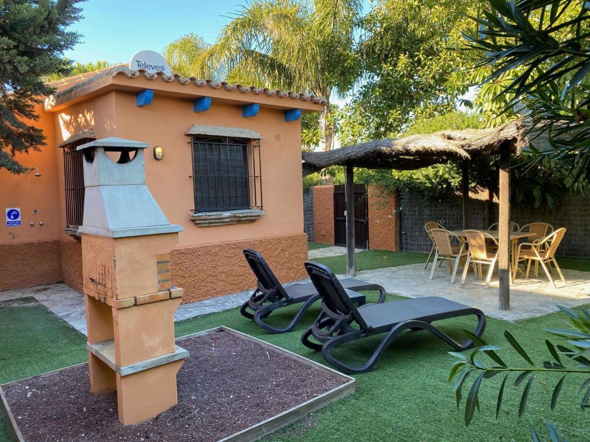 Casa Bungalows Con Jardin Privado Y Piscina Compa Cádiz Eksteriør billede