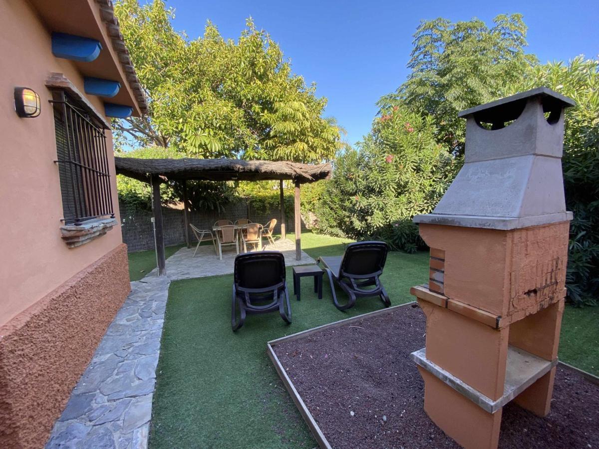 Casa Bungalows Con Jardin Privado Y Piscina Compa Cádiz Eksteriør billede