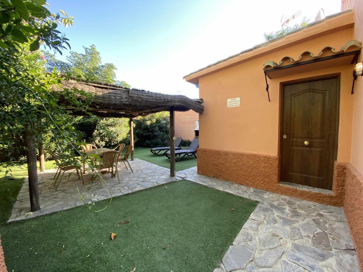 Casa Bungalows Con Jardin Privado Y Piscina Compa Cádiz Eksteriør billede