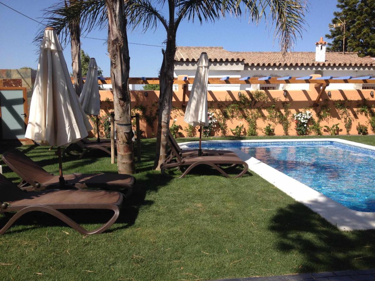 Casa Bungalows Con Jardin Privado Y Piscina Compa Cádiz Eksteriør billede