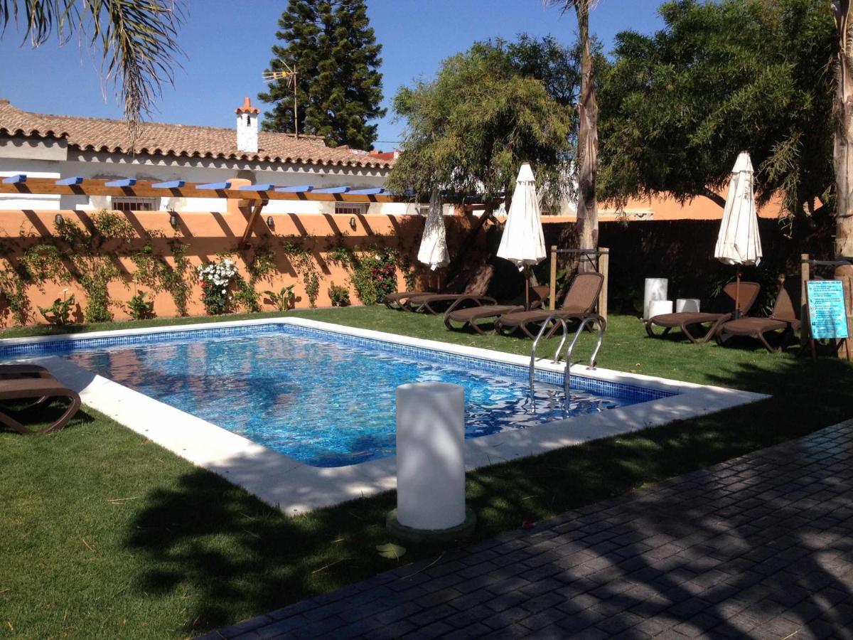 Casa Bungalows Con Jardin Privado Y Piscina Compa Cádiz Eksteriør billede